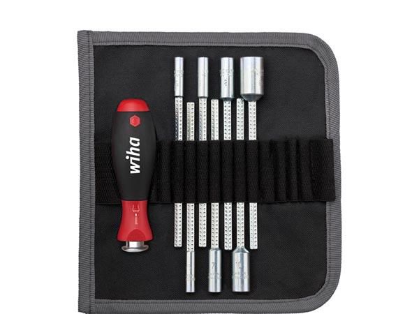 Wiha Screwdriver with interchangeable blade set SYSTEM 6 Hexagon nut driver 8-pcs. (27712) WH27712 4010995277123; 4010995277123