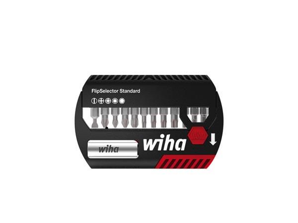 Wiha Bit set FlipSelector Standard 25 mm assorted 1/4" 13-pcs. (39078) WH39078 4010995390785