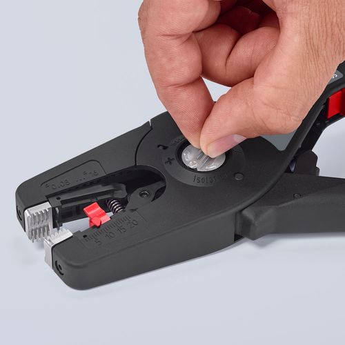 Automatic Insulation Stripping Pliers PreciStrip16 0.08 - 16mm², 12 52 195 KNIPEX KNIP/1252195 4003773085829