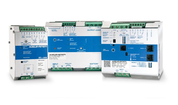 DC-UPS All In One 12V 3A, DIN rail mount, Adelsystem CBI123A