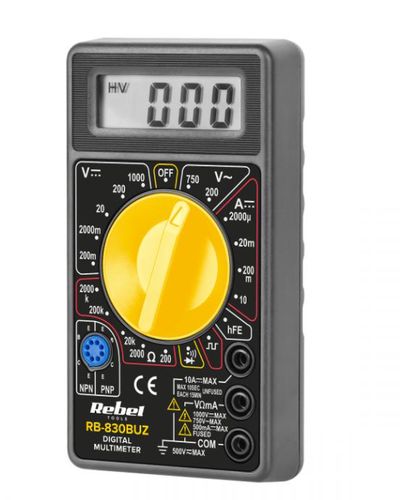 Multimeter RB830 with buzzer CATII 1000V RB-830BUZ 5901890058063