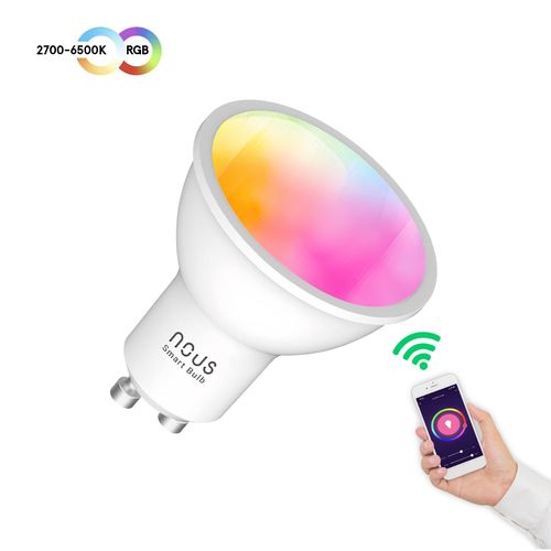 Лампа NOUS P8 Smart WIFI RGB GU10, TUYA / Smart Life NOUS-P8 5907772033906
