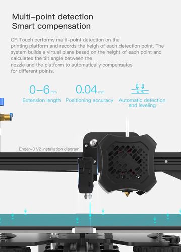 CR Touch Auto Leveling Kit (CR Touch) for printers Ender-3/3V2/3Pro/3Max/5/5Pro CR-10 4001010026 CREALITY CRE-4001010026