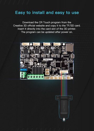 Automatinio aukščio jutiklis (CR Touch) spausdintuvams Ender-3/3V2/3Pro/3Max/5/5Pro CR-10 4001010026 CREALITY CRE-4001010026 6971636402664