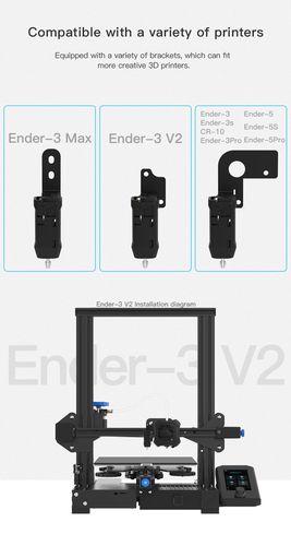 Automatinio aukščio jutiklis (CR Touch) spausdintuvams Ender-3/3V2/3Pro/3Max/5/5Pro CR-10 4001010026 CREALITY CRE-4001010026 6971636402664