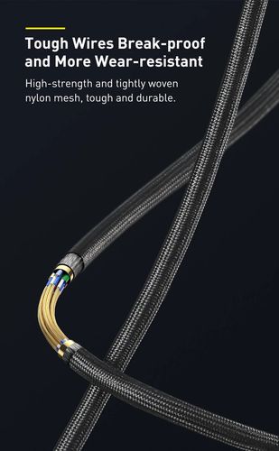 Кабель HDMI-HDMI 2.0m (HDMI 2.1) чёрный 8K 60Hz, BASEUS CAKGQ-K01 6953156204164