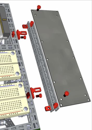 I/O šoninė panelė MINI Lab TOTEM TE-SP01-B