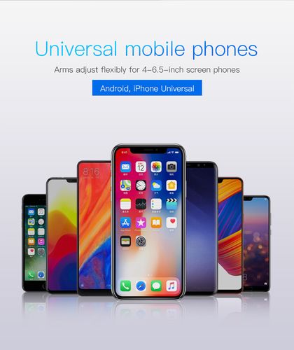 Automašīnas ventilācijas režģa stiprinājums viedtālruņiem ar 4-6,5" displeju ar bezvadu uzlādes funkciju WXYL-B0A 6953156276871