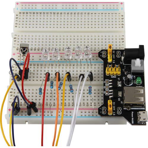 Joy-iT Power supply for breadboards SBC-POW-BB 4250236814728