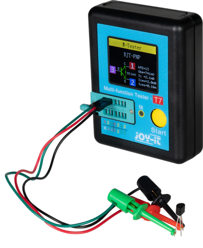 ESR SCR multimeeter LCR-T7 transistoride, kondensaatorite ja muude komponentide jaoks JT-LCR-T7 4250236820323