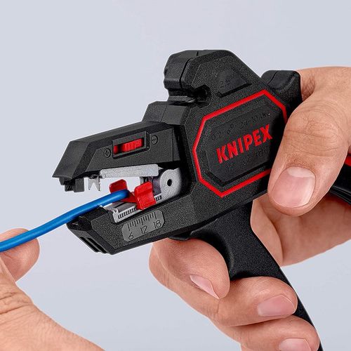 Автоматический съемник изоляции 0,2-6,0 мм² 180 мм, 12 62 180 KNIPEX KNIP1262-180 4003773054573