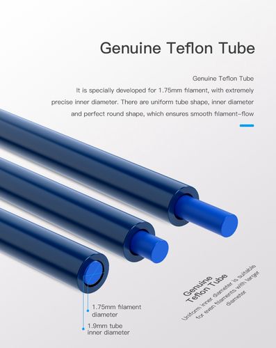 Tefloninis Capricorn PTFE vamzdelis 1m CRE-4004200006 6971636404682