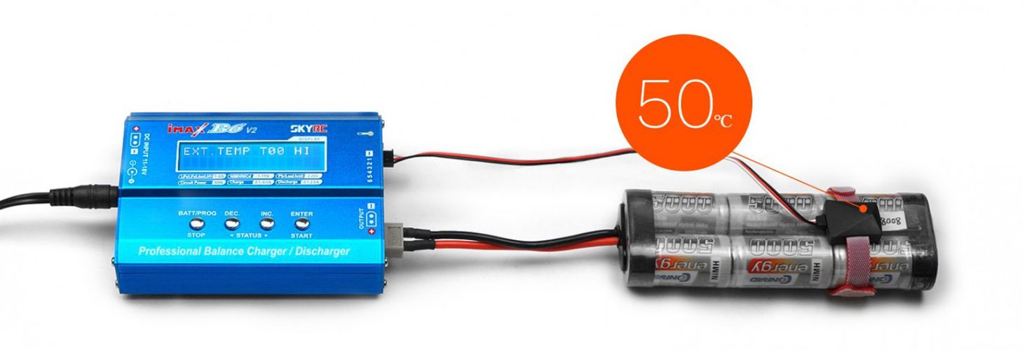 Mikroprocesorinis balansinis įkroviklis Li-ion, LiPo, LiFe, NiCd, NiMh, Pb, SkyRC iMax B6 V2 IMAX-B6-V2