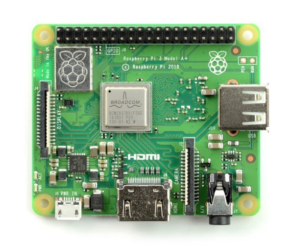 Set of Raspberry Pi 3A+, original case, power supply 5V / 2.5A Raspberry Pi RPI-13834 5903351241526