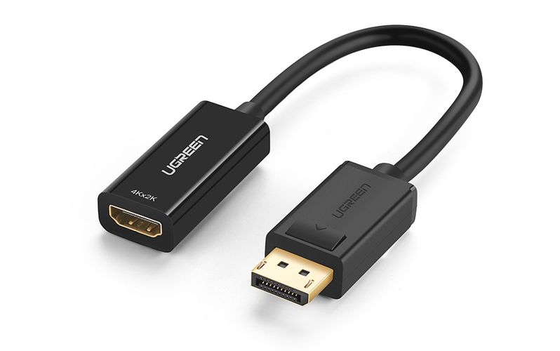 DisplayPort (male) - HDMI (female) Adapter 4K (black) MM137 UGREEN UGREEN/40363 6957303843633