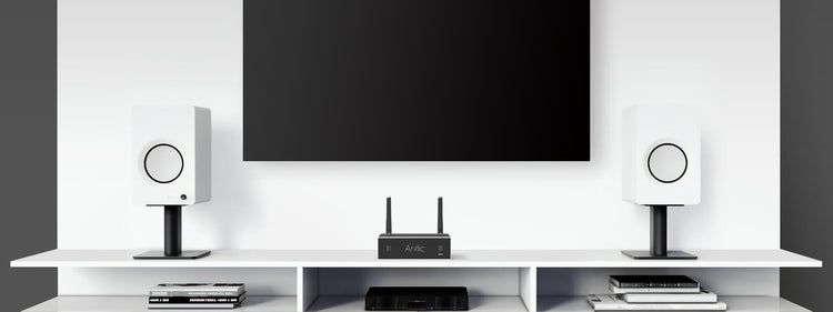 Belaidis garso stiprintuvas 2x50W su internetine radija, WiFi A50+