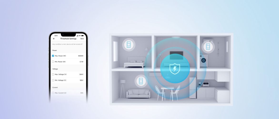 Smart Wi-Fi power meter switch with possibility to limit POWR320D, 230VAC, 20A, DIN, POW Elite, SONOFF SONOFF-POWR320D 6920075777505