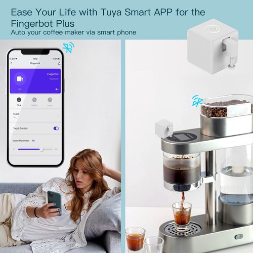 Беспроводной механический умный выключатель FINGERBOT, Bluetooth, TUYA / Умная жизнь BS-FB-V3-MS 6974246475202