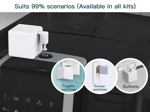 Беспроводной механический умный выключатель FINGERBOT, Bluetooth, TUYA / Умная жизнь BS-FB-V3-MS 6974246475202