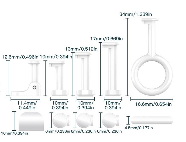 Išmanaus jungiklio FINGERBOT priedų rinkinys BS-FB-V2-KIT 6974246475219
