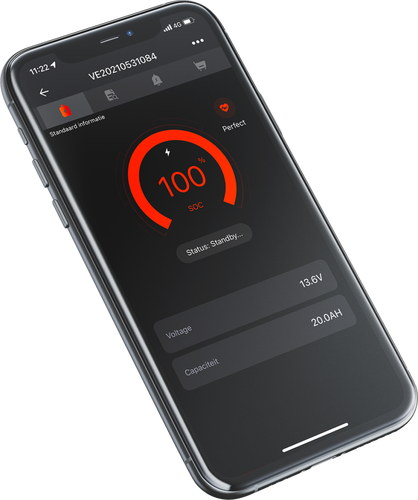 Литиевая батарея LiFePO4 12.8V 9Ah F2 BT APP VOLTIUM ENERGY VE-SPBT-1209