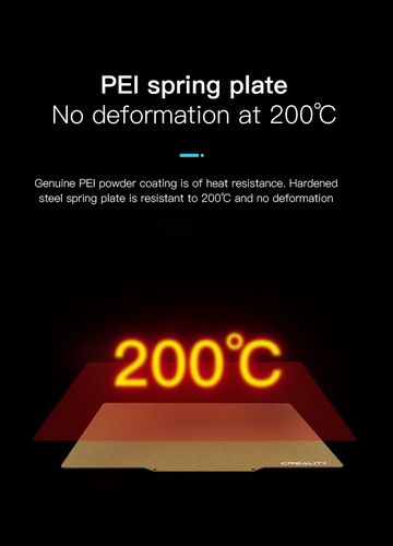 PEI Plate kit 320x310x2mm CREALITY CRE-4004090036