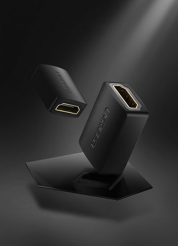 Adapteris HDMI lizdas - HDMI lizdas, HDMI v1.4, skirtas sujungti 2 trumpus HDMI kabelius UGREEN UGREEN/20107