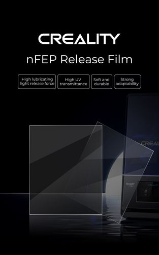nFEP plėvelė 297×210×0.15mm skirta derviniams spausdintuvams iki 10.3" ekranu CREALITY CRE-4004080012