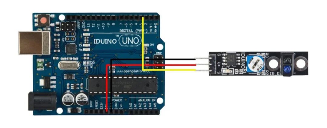 Line Trace Sensor reflective module IDUINO ST1140