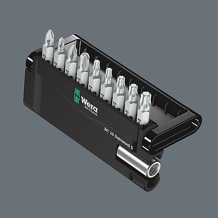 Бит-чехол 12 металлический 1 SB, 12 штук 136393 Wera WER/136393 4013288214003