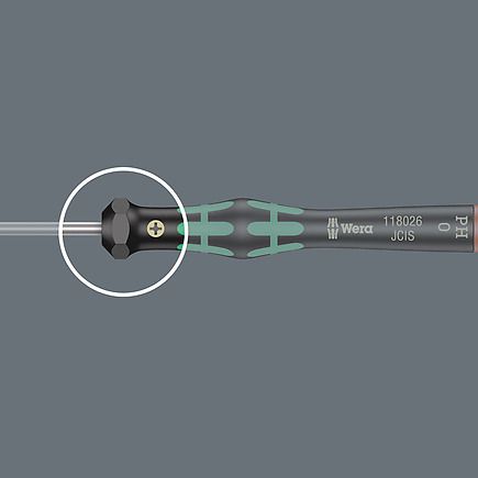 Atsuktuvų rinkinys su stovu elektronikai 2035/6 A, 118150 Wera WER/118150 4013288031945