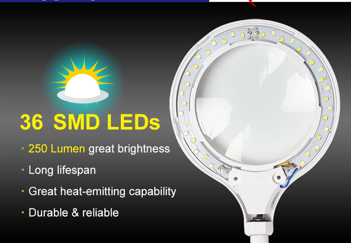 2 in 1 USB Magnifying LED Lamp MA-1010U 4711552163230