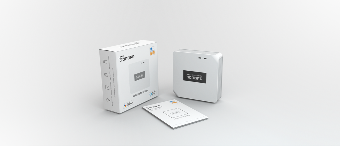 Išmanioji RF dažnio centralė, Wi-Fi, R2 versija, Sonoff SONOFF-RFBRIDGE-R2