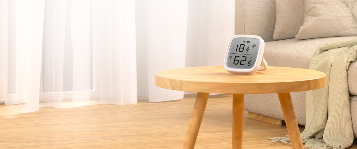 LCD vieds temperatūras mitruma sensors, ZigBee, SONOFF SONOFF-SNZB-02D 6920075740004