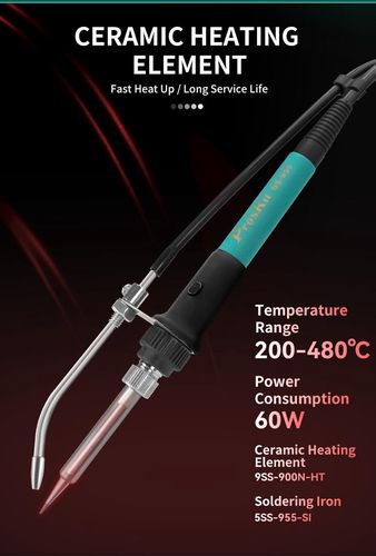 Litavimo stotelė su automatiniu padavimu 60W Proskit SS-955B