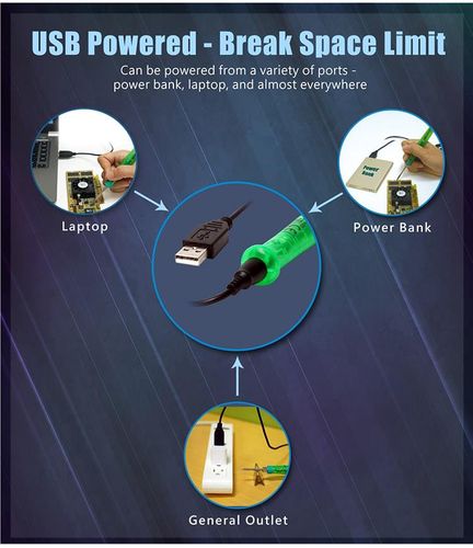 USB Powered Soldering Iron SI-168U 4711552161366