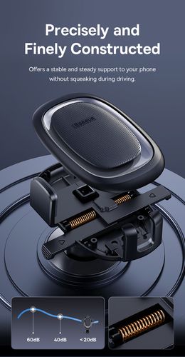Automobilinis laikiklis 5.4-7.2" ekranų telefonams, juodas C40351600113-00 6932172629434