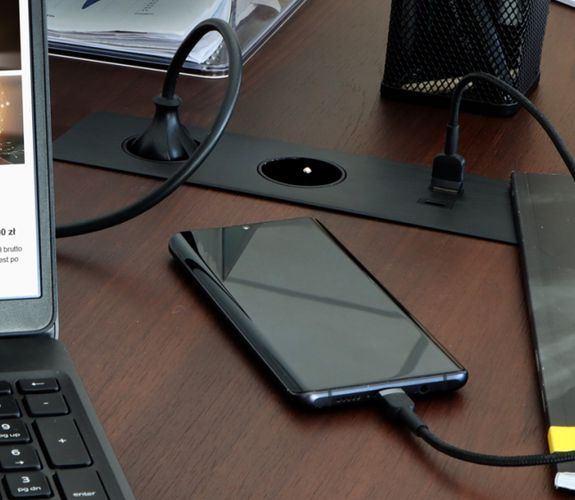 Furniture socket TAOBOX 2 x Schuko, 1x USB, 1x USB-C 1.5m Design Light TAOBOX-CZ-2DE-UAC-01 5908293408853