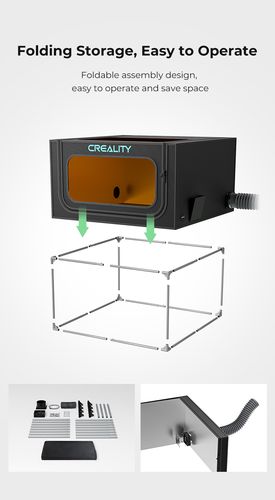 Laser Engraver Enclosure Pro CREALITY CRE-4008020045 6971636408314