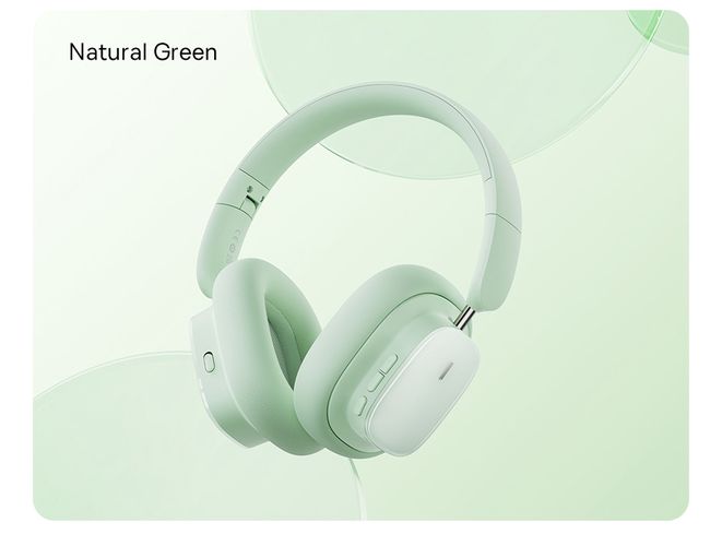 Wireless Bluetooth 5.3 Over-Ear Noise-Cancelling Headphones Bowie H1i, White A00050402223-00 6932172631727