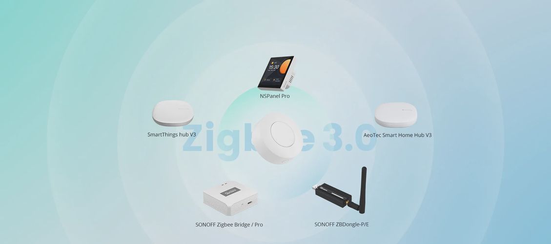 Nutikas Zigbee juhtmevaba lüliti SNZB-01P, multifunktsionaalne, ZigBee (IEEE 802.15.4), CR2477, SONOFF SONOFF-SNZB-01P 6920075740615