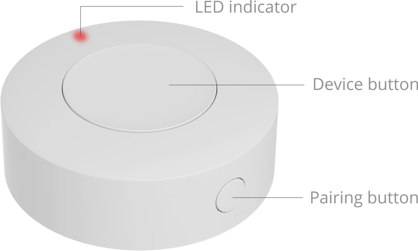 Nutikas Zigbee juhtmevaba lüliti SNZB-01P, multifunktsionaalne, ZigBee (IEEE 802.15.4), CR2477, SONOFF SONOFF-SNZB-01P 6920075740615