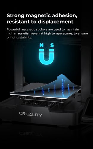 Dual side printing platform (Glossy PEO + Coated PEI) magnetic 235x235mm Creality CRE-4004090119