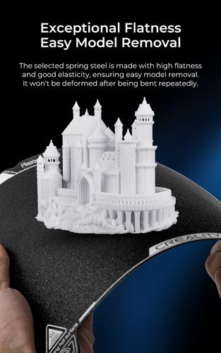 PEI printing platform without magnet for K1MAX 315*310mm CREALITY CRE-4004090114 6971636400738
