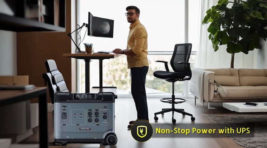 Kilnojama energijos stotelė 5120Wh 4000W Autarc 5000 Pro PATONA PT9973