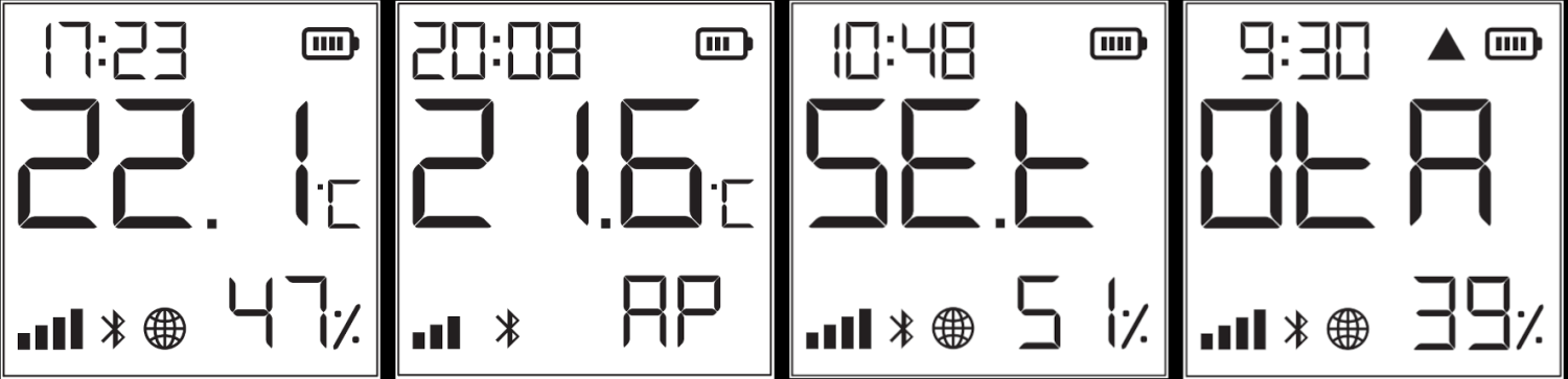 Temperatuuri ja niiskuse andur Shelly H&T Gen 3, elevandiluu 3800235261552 3800235261552