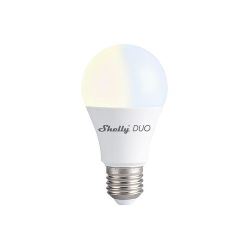 LED lemputė su "Wi-Fi" funkcija Shelly Duo E27-WW/CW 3800235262122 3800235262122