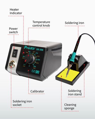 Temperature-ControlledSoldering Station SS-306B 4711552159936