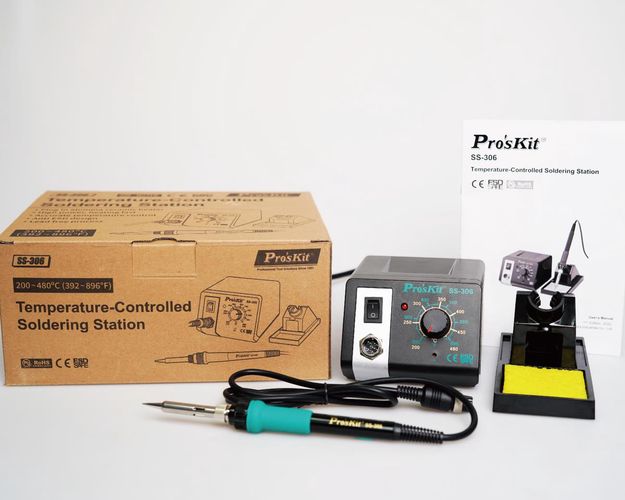 Litavimo stotelė 75W 230V, atistatinė, Pro'sKit SS-306B 4711552159936