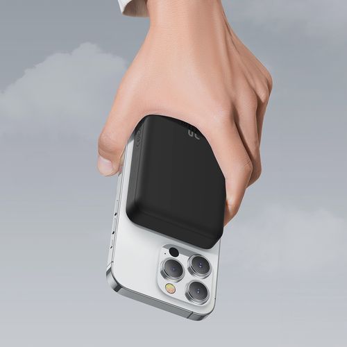 LiPo PowerBank 10000mAh 30W traadita QI 15W laadija, magnetiga Magsafe ühilduv BASEUS PPCX110201 6932172627966